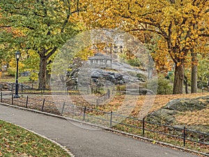 Central Park, New York City autumn