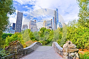 Central Park in New York City in autumn