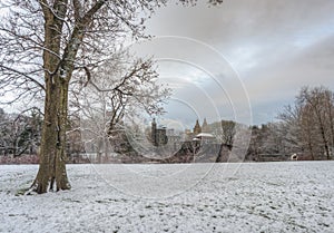 Central Park, New York City,Belvedere Castle