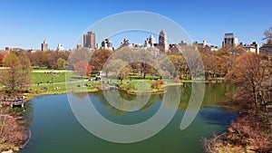 Central Park in New York - Turtle pond