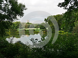 Central Park view in Manhattan