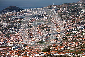 Central part of Funchal,Madeira