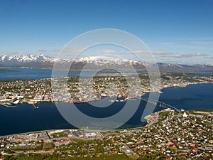 The central part of Tromsoe