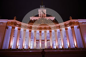 Central pavilion  1 in VDNKh