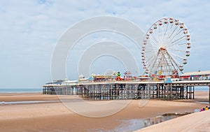 Central Pier in Blackpool