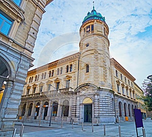 The Central Post Office in Lugano, Switzerland