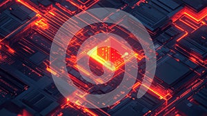 Central processing unit powering digital information flow