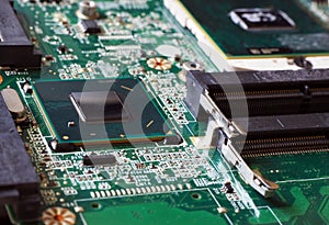 Central Processor Units on mainboard