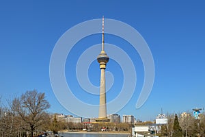 Central Radio and TV Tower in Beijing, China
