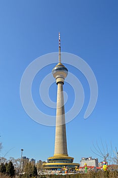 Central Radio and TV Tower in Beijing, China