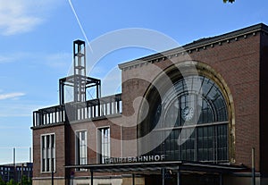 Central Rail Way Station in Kiel the Capital City of Schleswig - Holstein