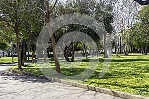 Central Rizari Park in Athens Greece