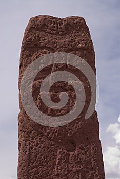 Central Sculpture at Semi-subterranean Temple
