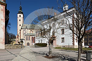 Central Slovak Gallery and Church, Banska Bystrica, Slovakia