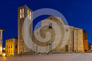 Central square in Montepulciano