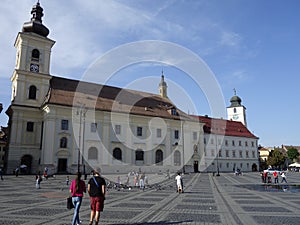 Central square in Sibiu