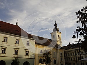 Central square in Sibiu