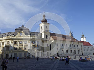 Central square in Sibiu
