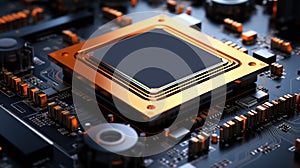 Central storage unit. CPU. Generative AI