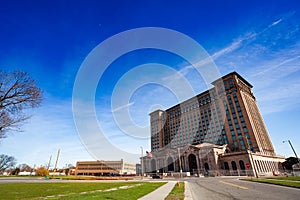 Central Train Depot in Detroit, Michigan