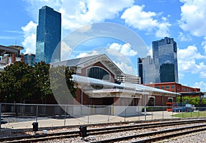 Central Train Station in Downtown Fort Worth