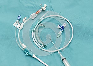 Central venous catheterintroduction set