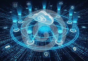 Centralized cloud network with security and data integration