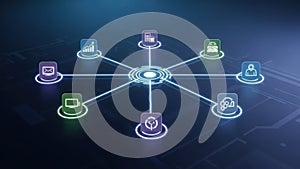 Centralized network connectivity with integrated systems