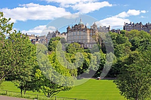 Centre of Edinburgh, Scotland