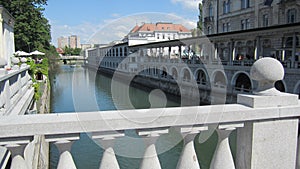 The centre of Ljubljana