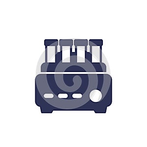 centrifuge machine icon on white