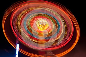 Centrifuge at night photo