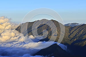 Centure mountain of Taiwan