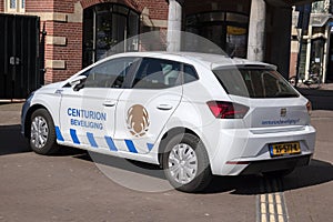 Centurion Beveiliging Car At Amsterdam The Netherlands 25-3-2020