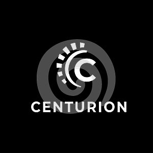 Centurion vector logo. Centurion emblem. Centurion icon
