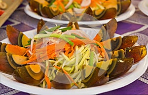 Century Egg spicy salad.