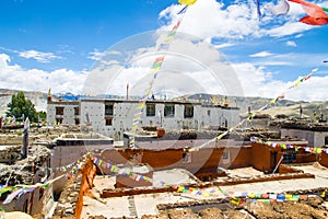 Century Old Jampa Lhakang Monastery in Lo Manthang of Upper Mustang in Nepal