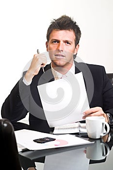 CEO - Businessman - isolated