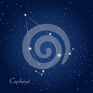 Cepheus constellation