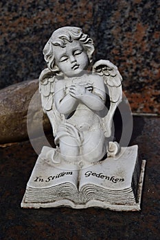 Ceramic angel, guarding angel cemetery, sleeping angel cemetery, dreaming angel cemetery, angel made from ceramic, angel cemetery