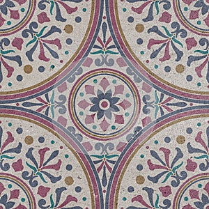 Ceramic background rustic pattern tile