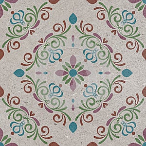 Ceramic background rustic pattern tilemoroccan decorative rustic ceramic tile,