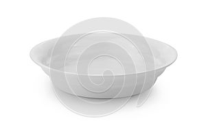 Ceramic bowl isolated on white background