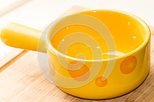 Ceramic Caquelon for Fondue