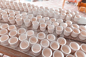 Ceramic cups. Vietnam