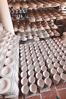 Ceramic cups. Vietnam