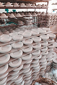 Ceramic cups. Vietnam