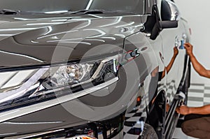 Ceramic glass coating