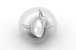 Ceramic Great White Shark - 3D