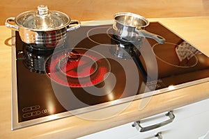 Ceramic hob photo